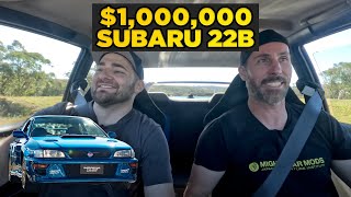 Driving the RAREST and MOST EXPENSIVE Subaru EVER  Subaru Australia's 22B STi