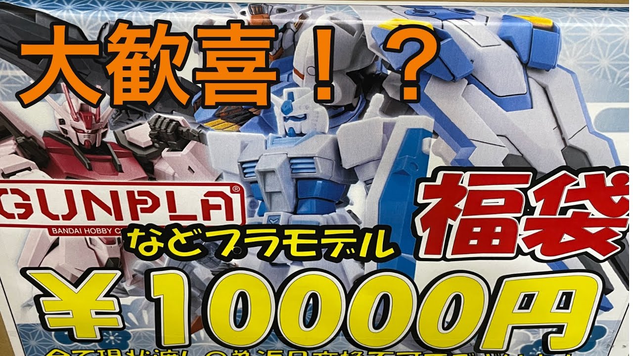 福袋】2025年1万円ガンプラ福袋買ってみた‼︎ #gunpla #gundam