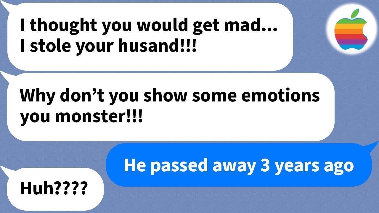 Кто-то написал мне, что будет девушкой моего мужа целый год, но она не ожидала моего ответа