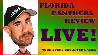 Florida Panthers Review Live - Rangers Take Control of Series