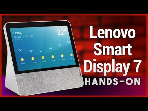 Lenovo Smart Display 7 Hands-On - A Good Google Nest Hub Alternative