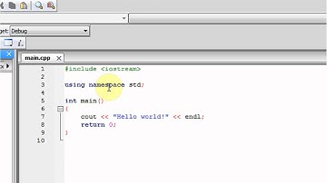 C++ Programming Tutorial: 1 - Basics