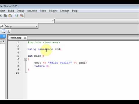 C++ Programming Tutorial: 1 - Basics