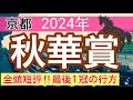 【秋華賞2024】蓮の競馬予想(全頭短評)