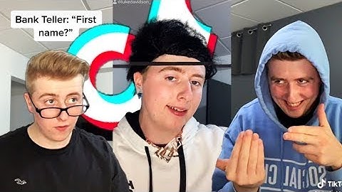 Luke Davidson Plot Twist  Tiktok Compilation