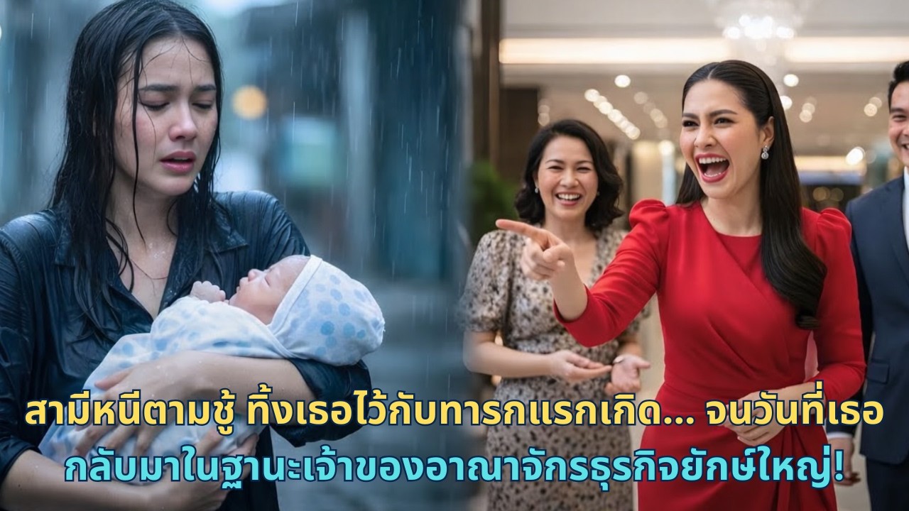 ถูกสามีทิ้งพร้อมทารกแรกเกิด… ไม่มีใครคิดว่าเธอจะกลับมาเป็นเจ้าของอาณาจักรธุรกิจ!
