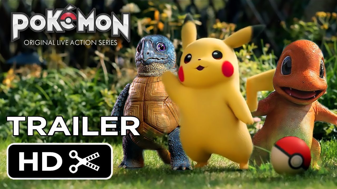 Pokémon Live Action Series (2023) Netflix Full Trailer TV Concept