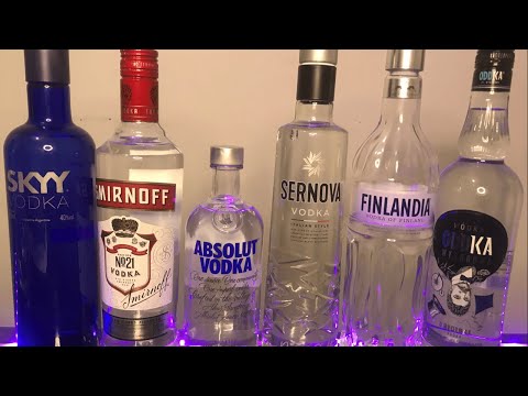 COMO ELEGIR UN BUEN VODKA | SKYY | SMIRNOFF | ABSOLUT | SERNOVA | FINLANDIA | WIBOROWA |