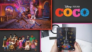 Disney Pixar Coco 3D - Zavvi Exclusive Limited Edition Steelbook Unboxing