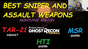 BEST WEAPONS TAR21, MSR, HTI LOCATIONS Ghost Recon Wildlands Gameplay Walkthrough