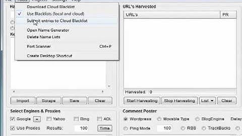 Pt 1 - Introduction to ScrapeBox the Search Harvester and Auto Blog Commenter!
