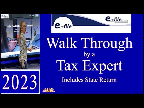 efile 2023- How to file your taxes online for beginners with efile. Tutorial, walkthrough, step by.