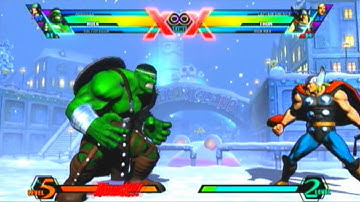 Ultimate MvC3: Combo Montage | Hulk + 1 reset