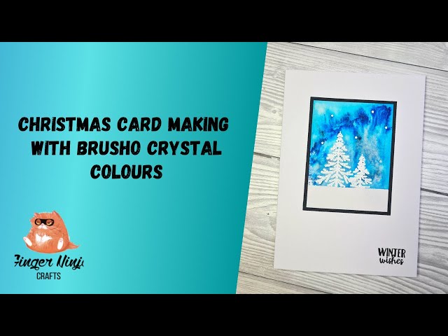 Simple Techniques using Brusho Crystal Colours 