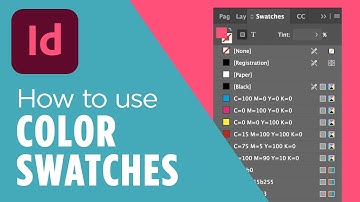 How to Use the Color Swatches Panel in Adobe InDesign – Find, Add, Create, and Delete Swatches