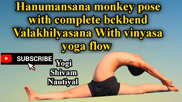 Ashtanga Vinyasa Yoga:Valakhilyasana Advance level  practice of hatha yoga..(Yogi Shivam Nautiyal)