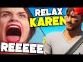 We found the MOST TOXIC Karen... (Fortnite)