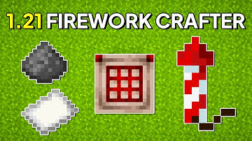 Minecraft Automatic Crafter for FIREWORKS 1.21