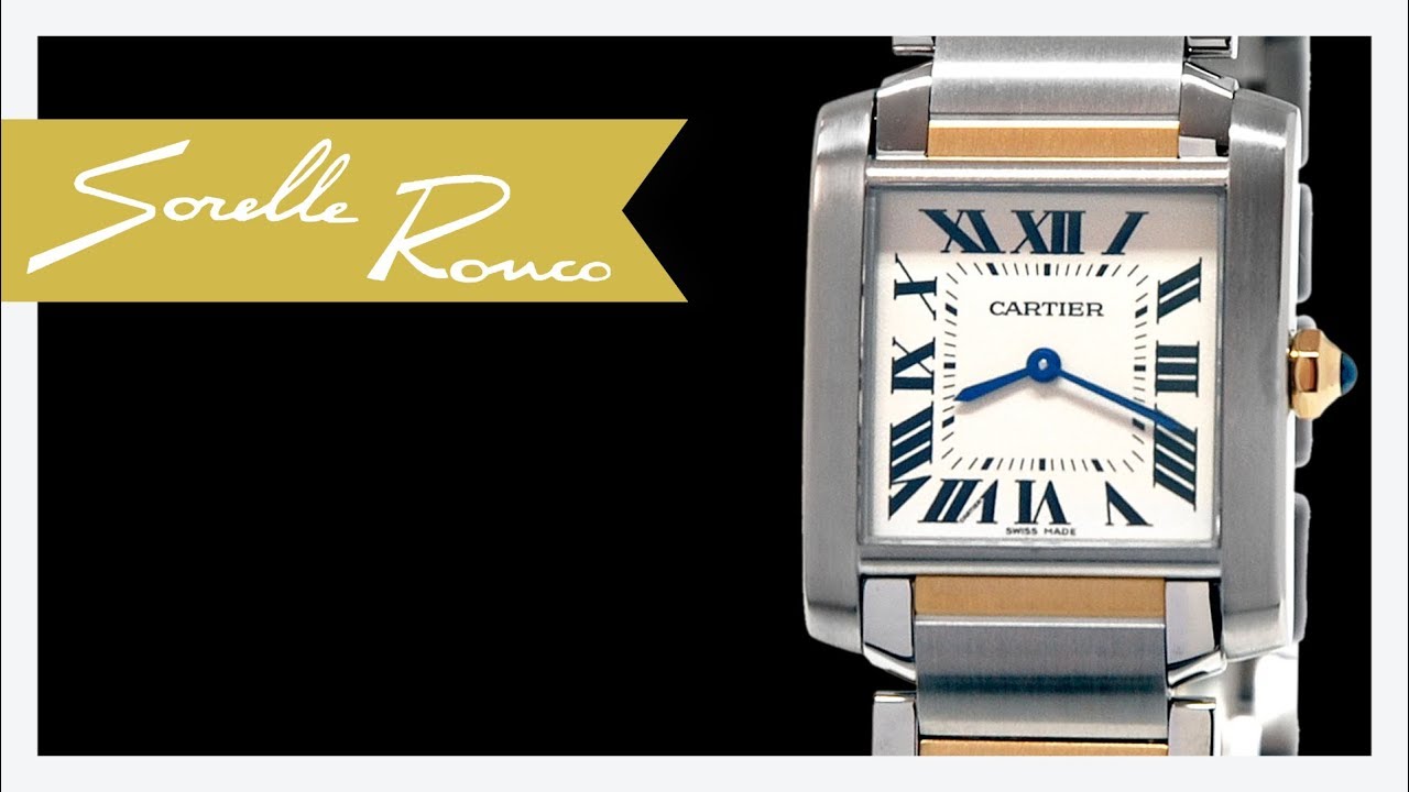 CARTIER Tank Francaise Stainless Steel 