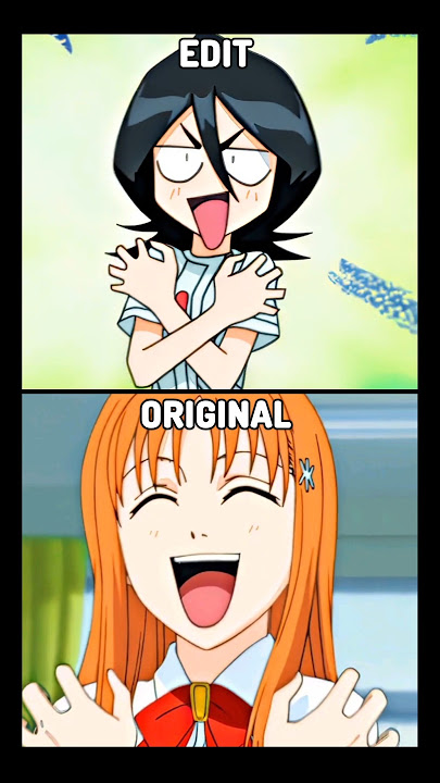 Bohahaha Edit Version Vs. Original Bohahaha From Bleach Anime. #shorts #anime #memes