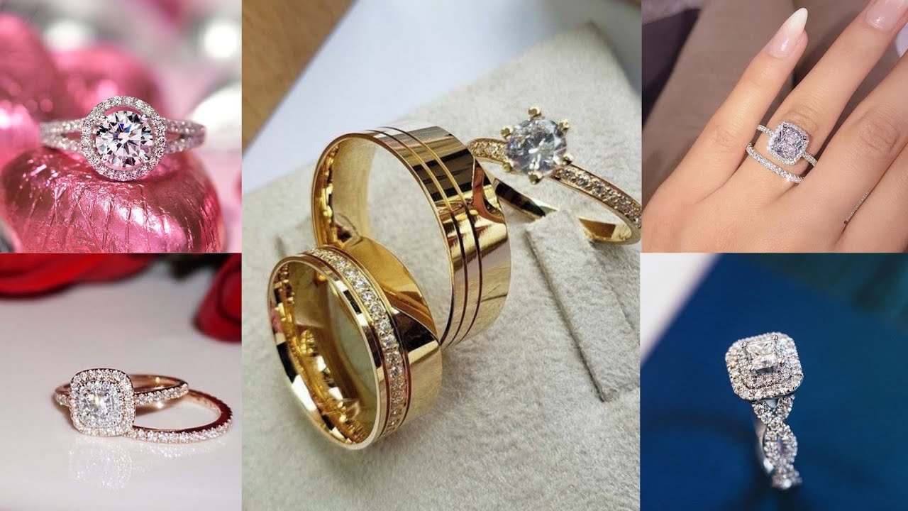 أفخم وأروع موديلات خواتم الخطوبة 2021💍👰 //wedding rings 2021 😍 #خاتم # الخطوبة #عروسة - YouTube