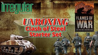 Flames of War Stater Set, Clash of Steel unboxing