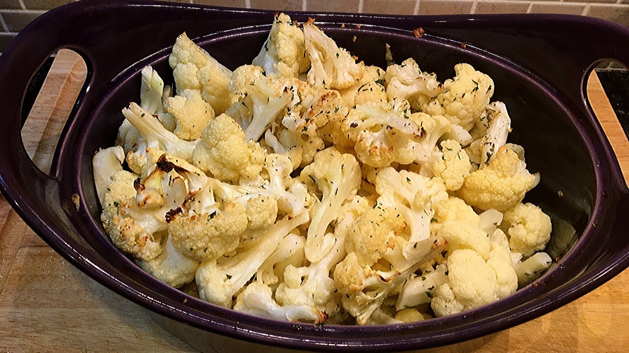 Roasted Cauliflower YouTube