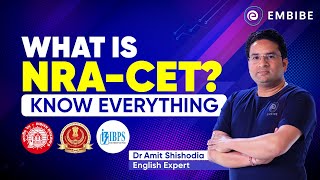 What is NRA-CET? | National Recruitment Agency, Common Eligibility Test | Dr. Amit Shishodia