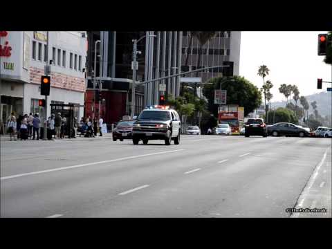 Chevrolet Tahoe - LAPD Code 3 [Amazing siren work]