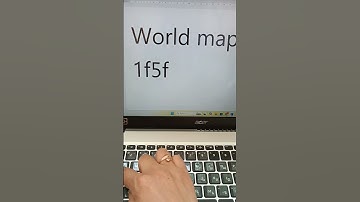 World map 🗺️ short cut keys #asmr #computereducation #keyboard #tipsntricks