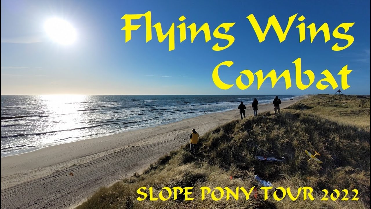 Slope Soaring Combat - Flying Wings @ the slope