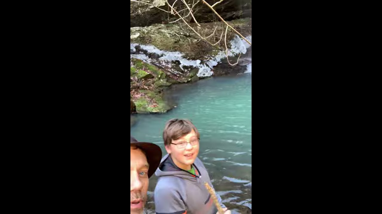 I Bowers Hollow Falls Arkansas November 16 2019 Bottom Of