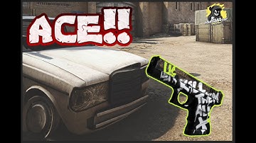 ACE!!! With Glock-18 CSGO 😆