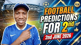 FOOTBALL PREDICTIONS TODAY 02/06/2026 SOCCER PREDICTIONS TODAY | BETTING TIPS, #footballpredictions  screenshot 5