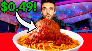 LIVING on WORLD’S BEST PASTAS for 24 HOURS (Gordon Ramsay, Parmesan Cheese Wheel Pasta & More)!