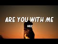 Gambar cover nilu - Are You With Me Lyrics