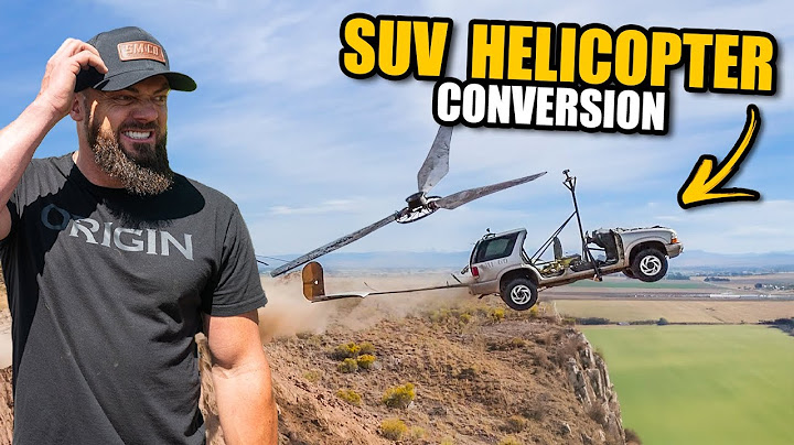 We Turned an SUV Into a Homemade Helicopter- Scrapyard Kings Ep 5 FINALE!