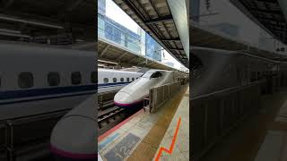 JR東日本 上越新幹線「たにがわ」越後湯沢行き＠東京駅 E2系 入線