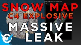 PUBG UPDATE: C4 EXPLOSIVE, SNOW MAP, NEW ASSETS LEAK (Xbox Friendly)
