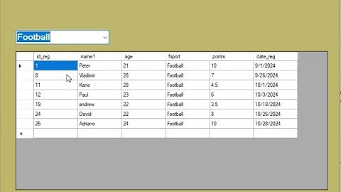 VB.NET Beginners to Pro: Filter DataGridView by ComboBox