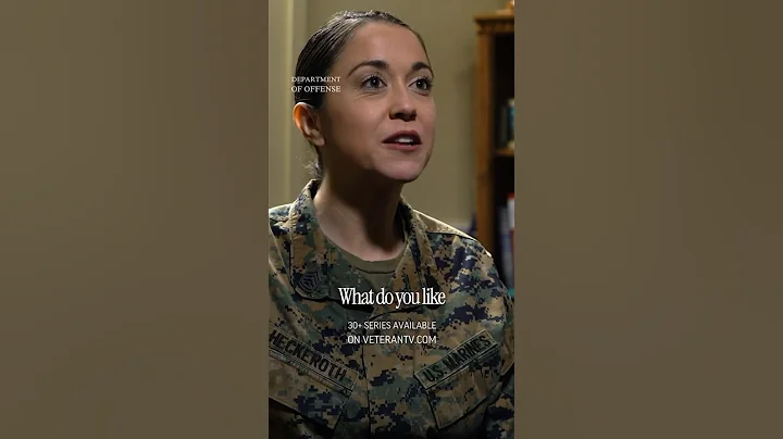 FEMALE MARINE VS. YOUNG MARINE | 30+ Military shows available on veterantv.com