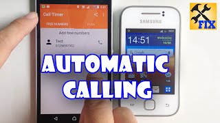 How to Automatic calling by Call Timer Pro app screenshot 4