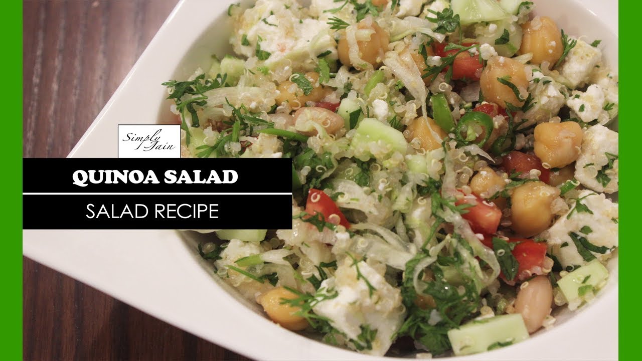 Quinoa Salad | How To Make Healthy Salad | Healthy Recipes | Simply Jain