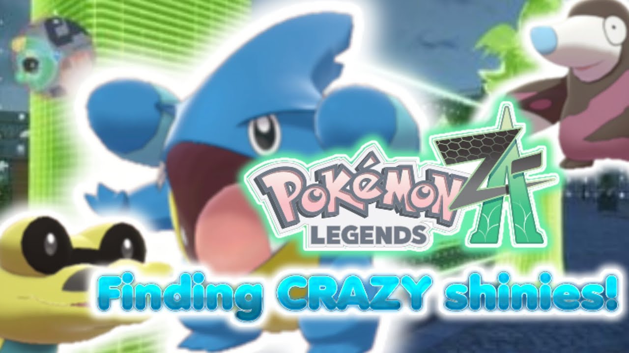 Finding Shiny Gible, Sandile & Drilbur! | Pokémon Legends Z-A