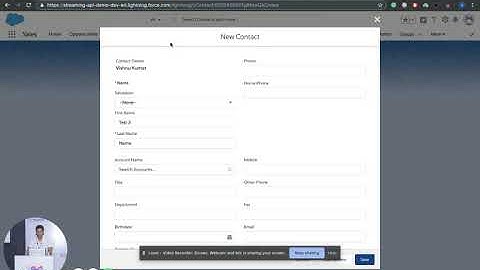 Lightning Web Component Streaming API Demo - 0to1Code