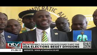 Upcoming party elections divide UDA