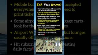 Airport & Flight Hacks Most Travelers Don’t Know #facts
