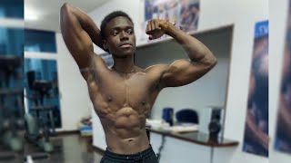 2 Years Natural Body Transformation Skinny to Muscle (17-19yrs)|Home Workout + GymFitness| In Africa