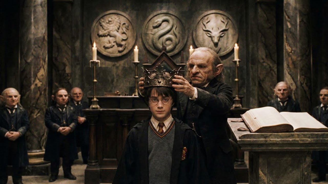 What If Gringotts Summoned 10Year Old Harry and Crowned HimTRUELord of Potter Gryffindor & Slytherin