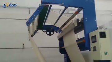 RH 300 Energy-saving open width knitted fabric singeing machine